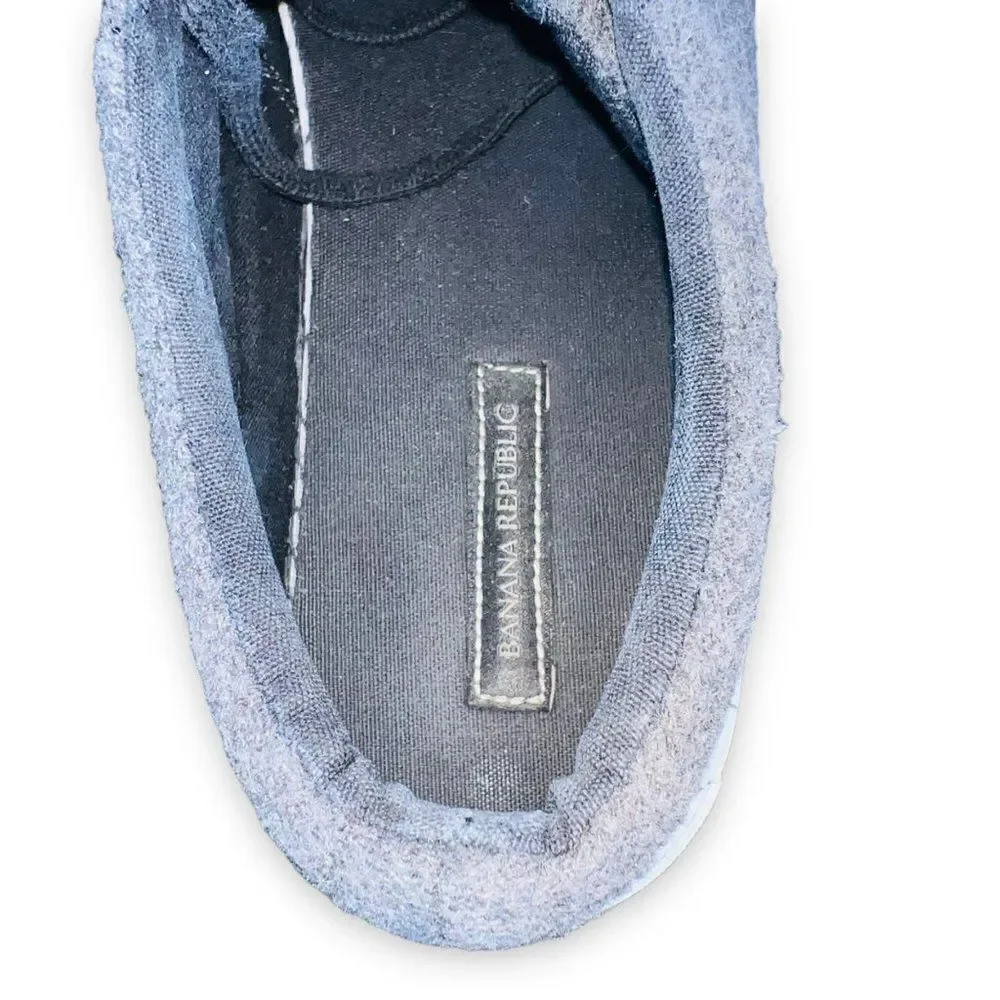 Banana Republic Wool Casual‎ Sneakers Grey / Black Men's 10M